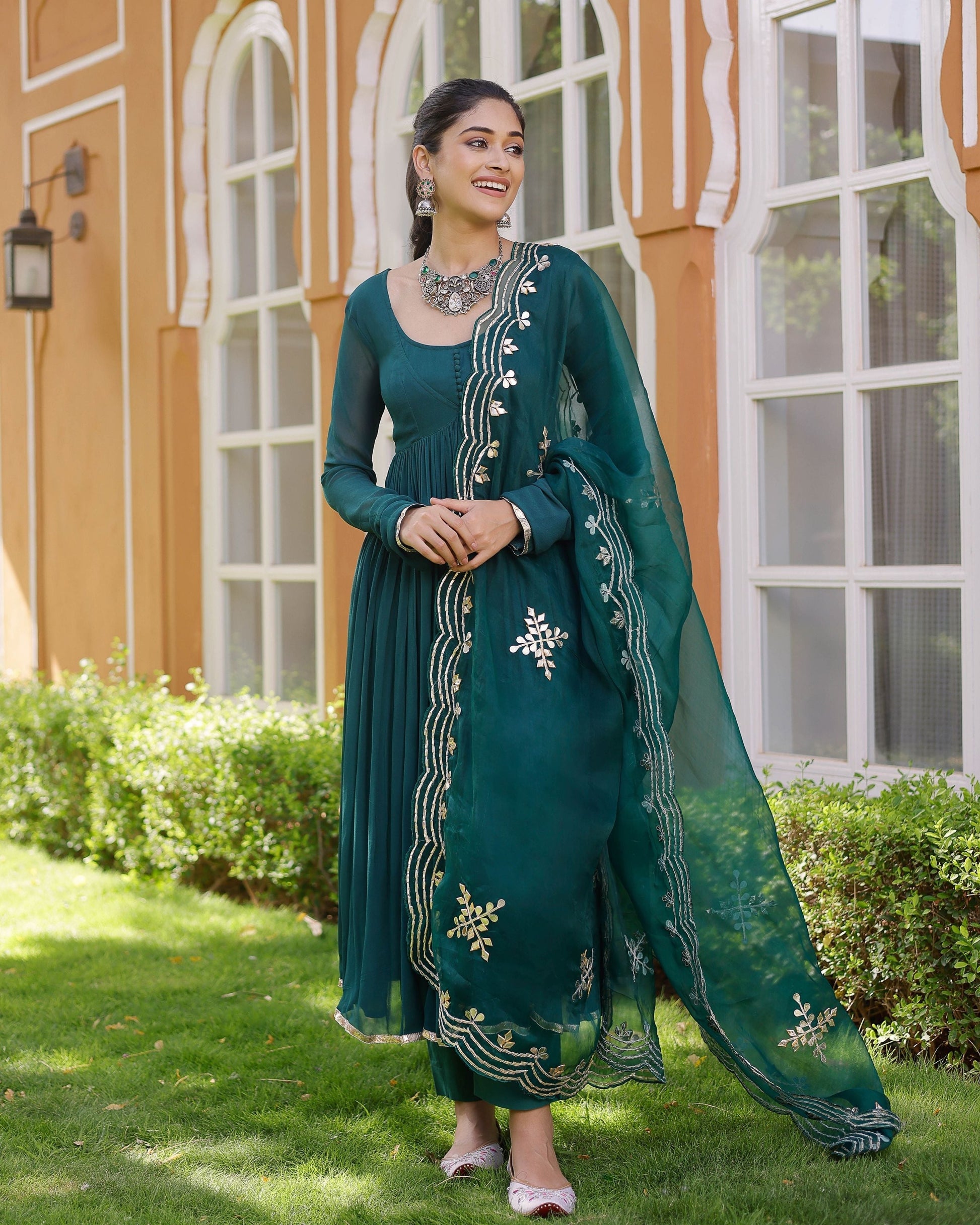 Odika Gotapatti Goergette Suit Set My Store