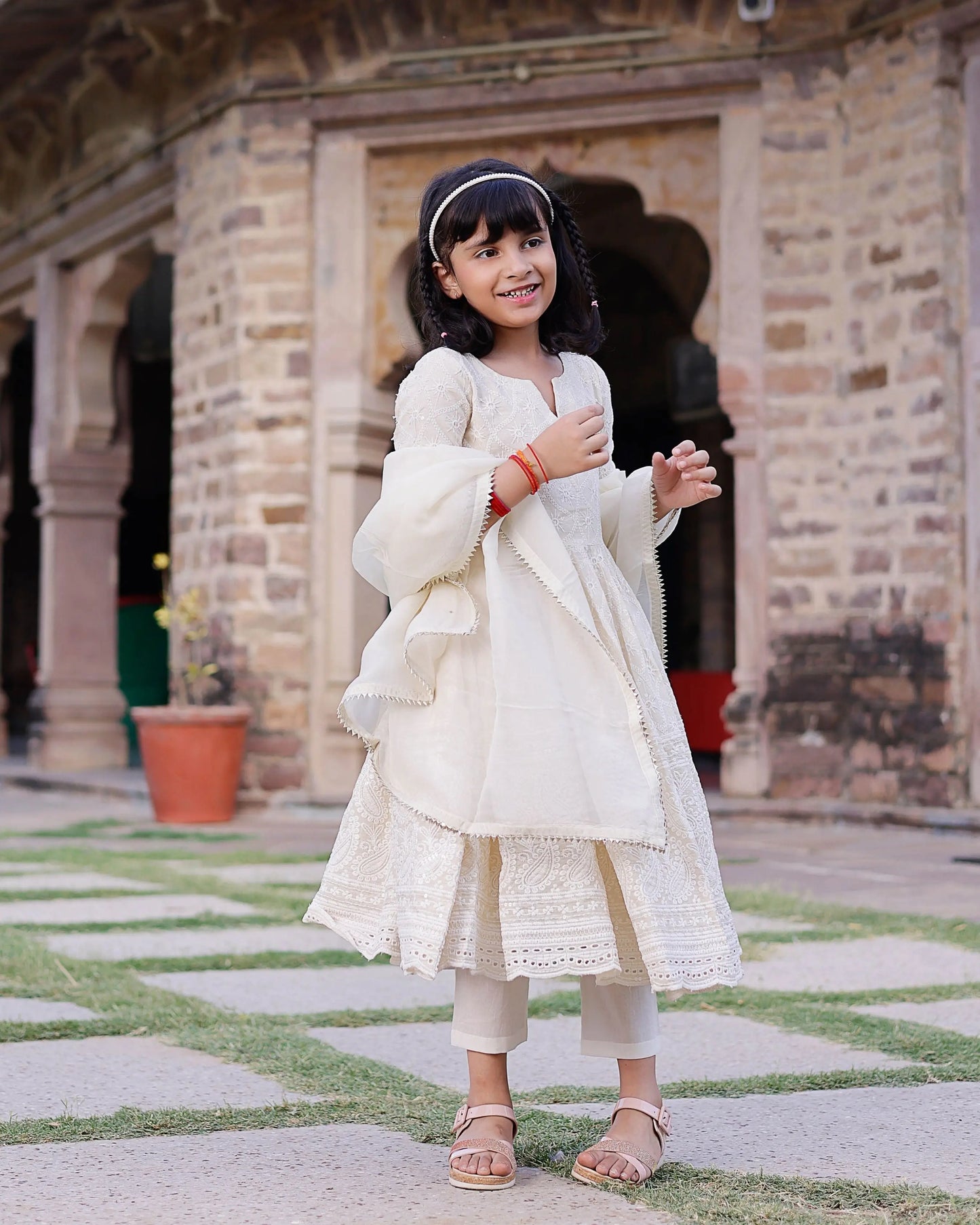 Molly Embroidered Cotton Suit Set My Store