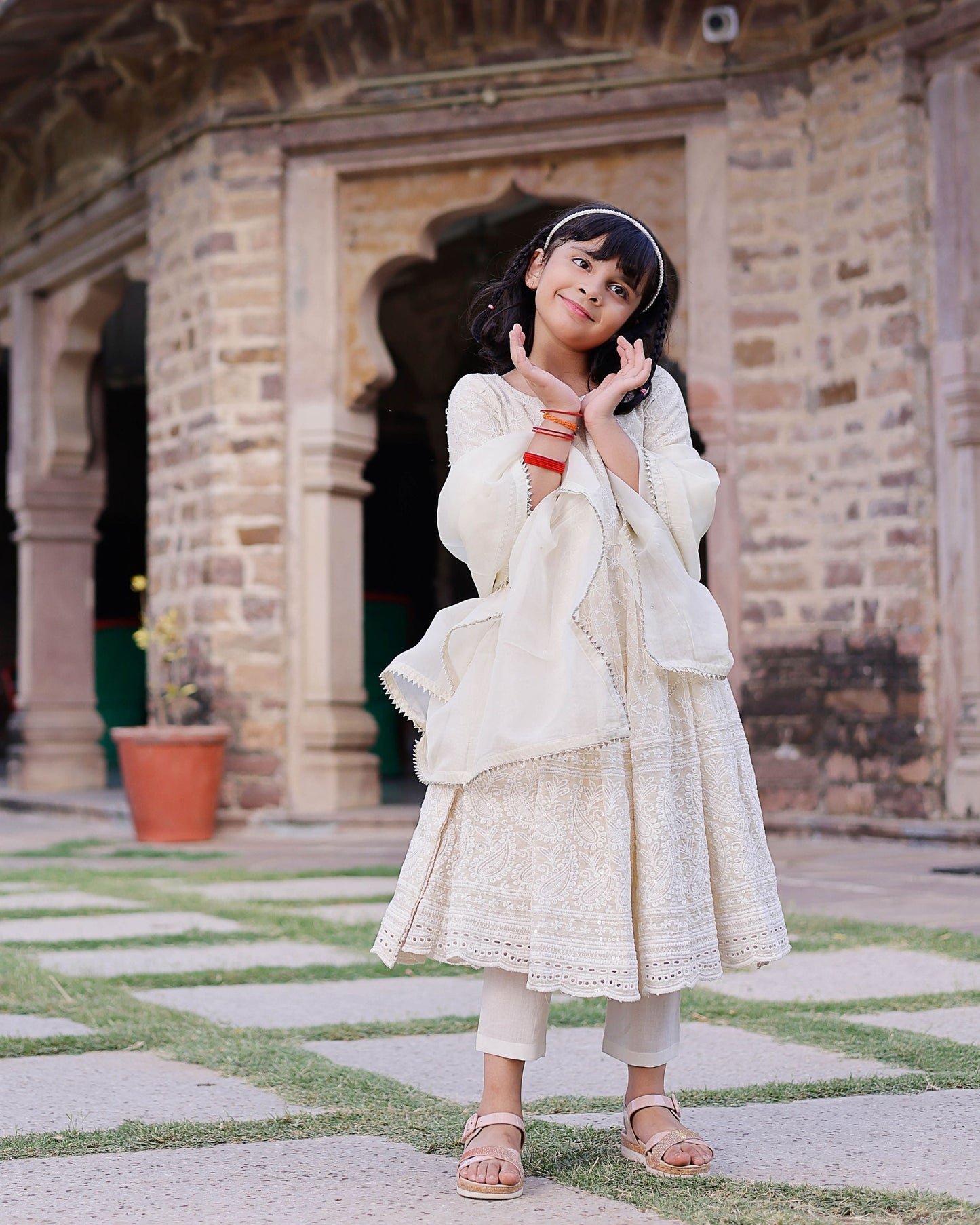 Molly Embroidered Cotton Suit Set My Store