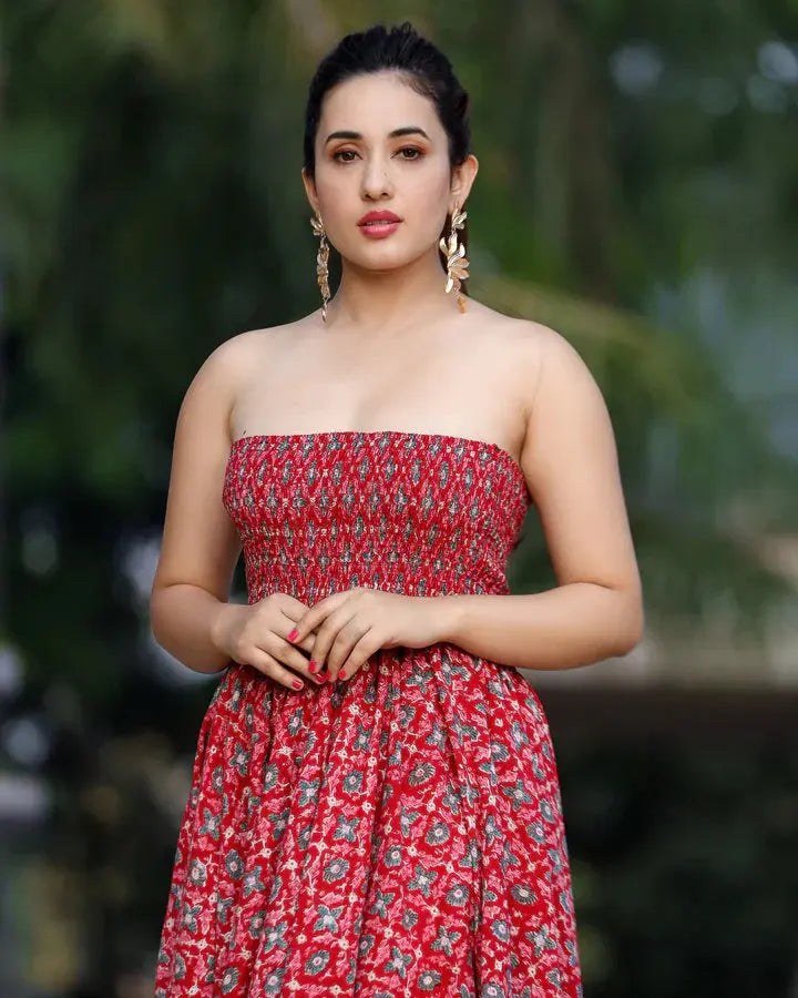 Honey Crisp Smocked Cotton Dress My Store