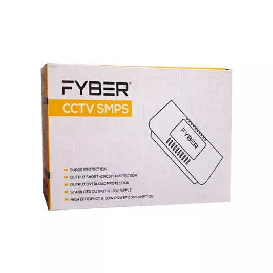 Fyber 8CH Metal CCTV Power Supply 12V | 8A  FW108