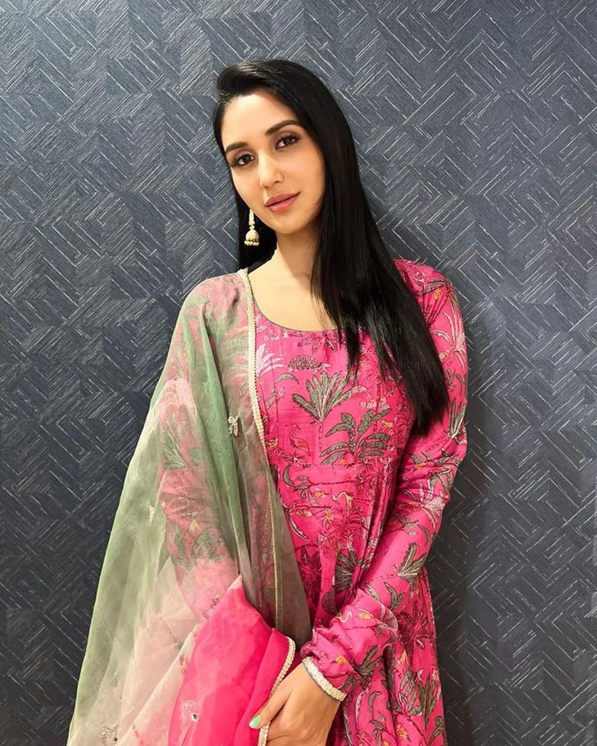 Taavi Chanderi Suit Set My Store