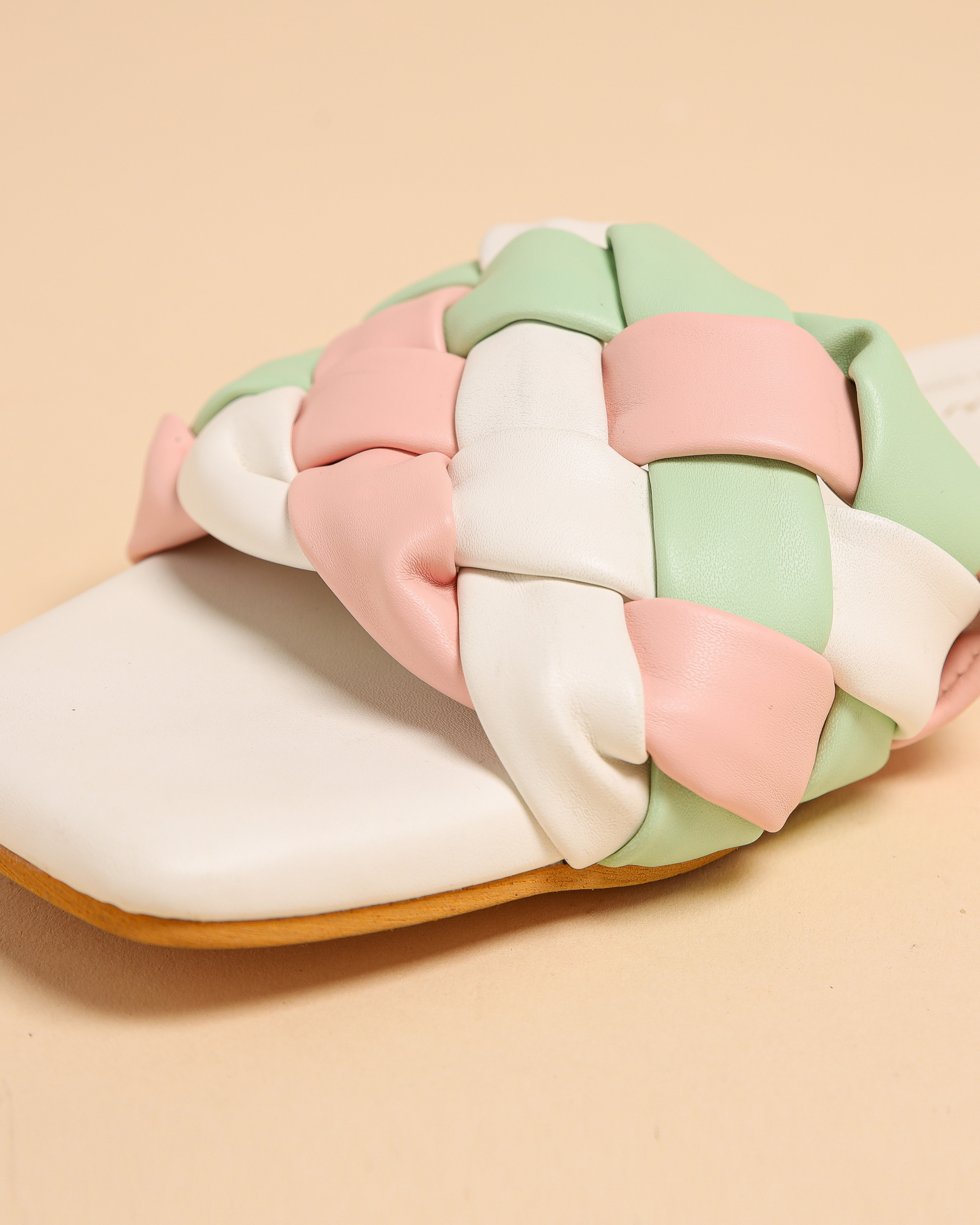 Colourful Mystery Braided Slides My Store