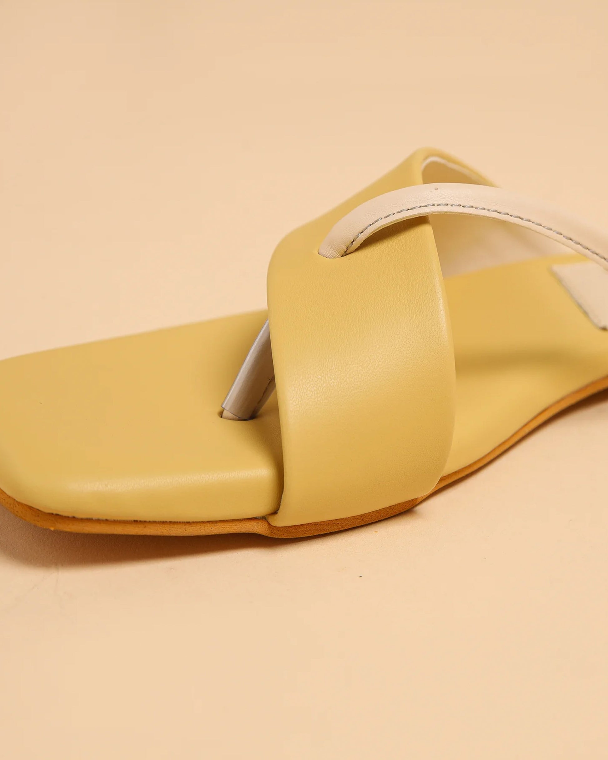 Cornsilk Crisscross Flats My Store