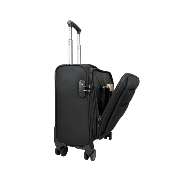 Fingers Business Laptop Travel 360 Trolley Bag with 360 Spinner Wheels, Lightweight, Smart
