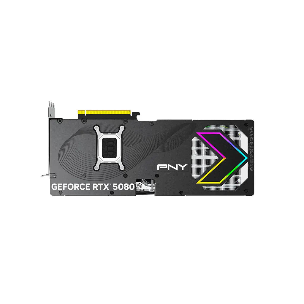 PNY GeForce RTX 5080 16GB ARGB EPIC-X RGB Overclocked GDDR7 Triple Fan GPU