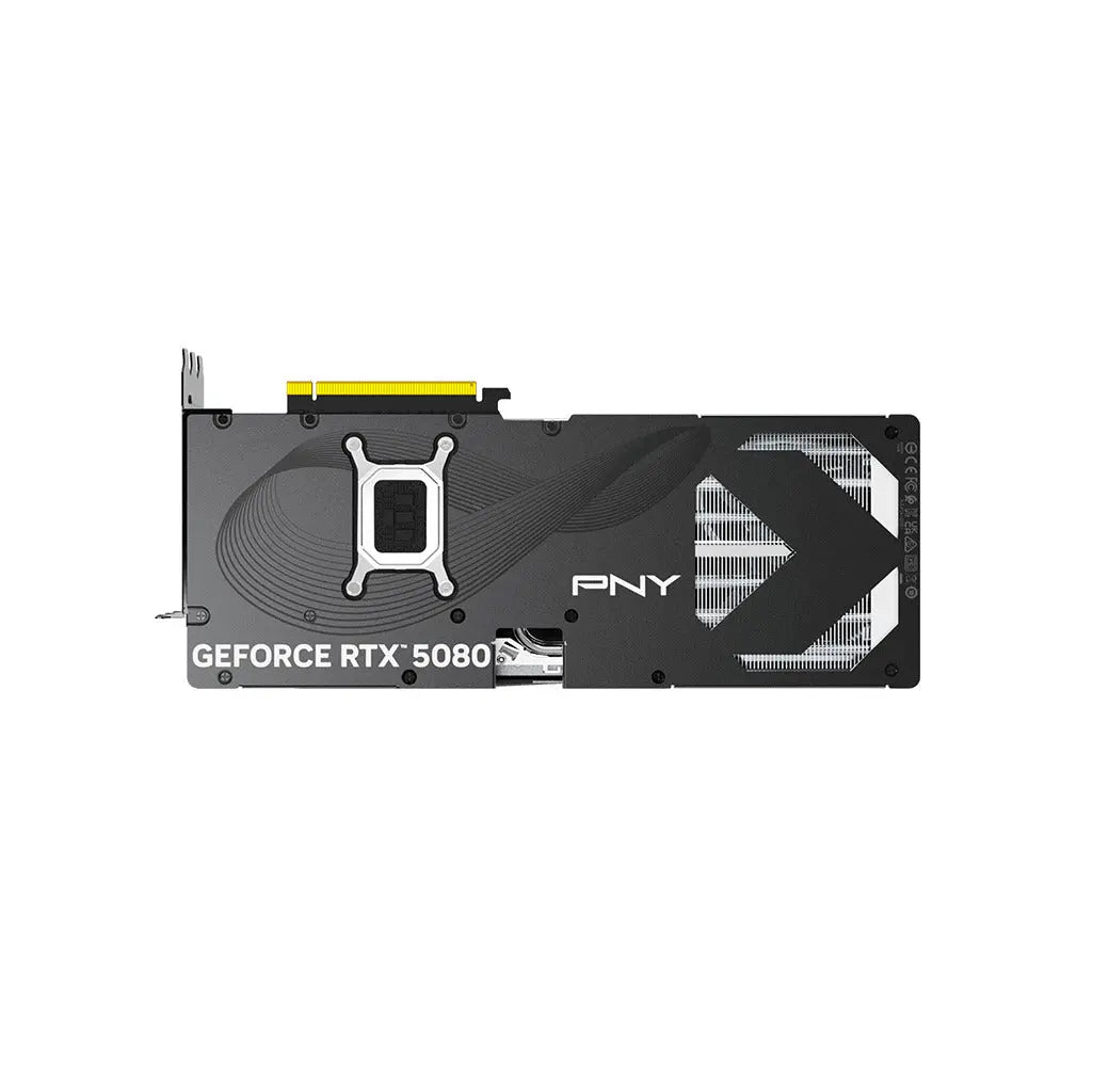 PNY GeForce RTX 5080 16GB Overclocked GDDR7 Triple Fan GPU