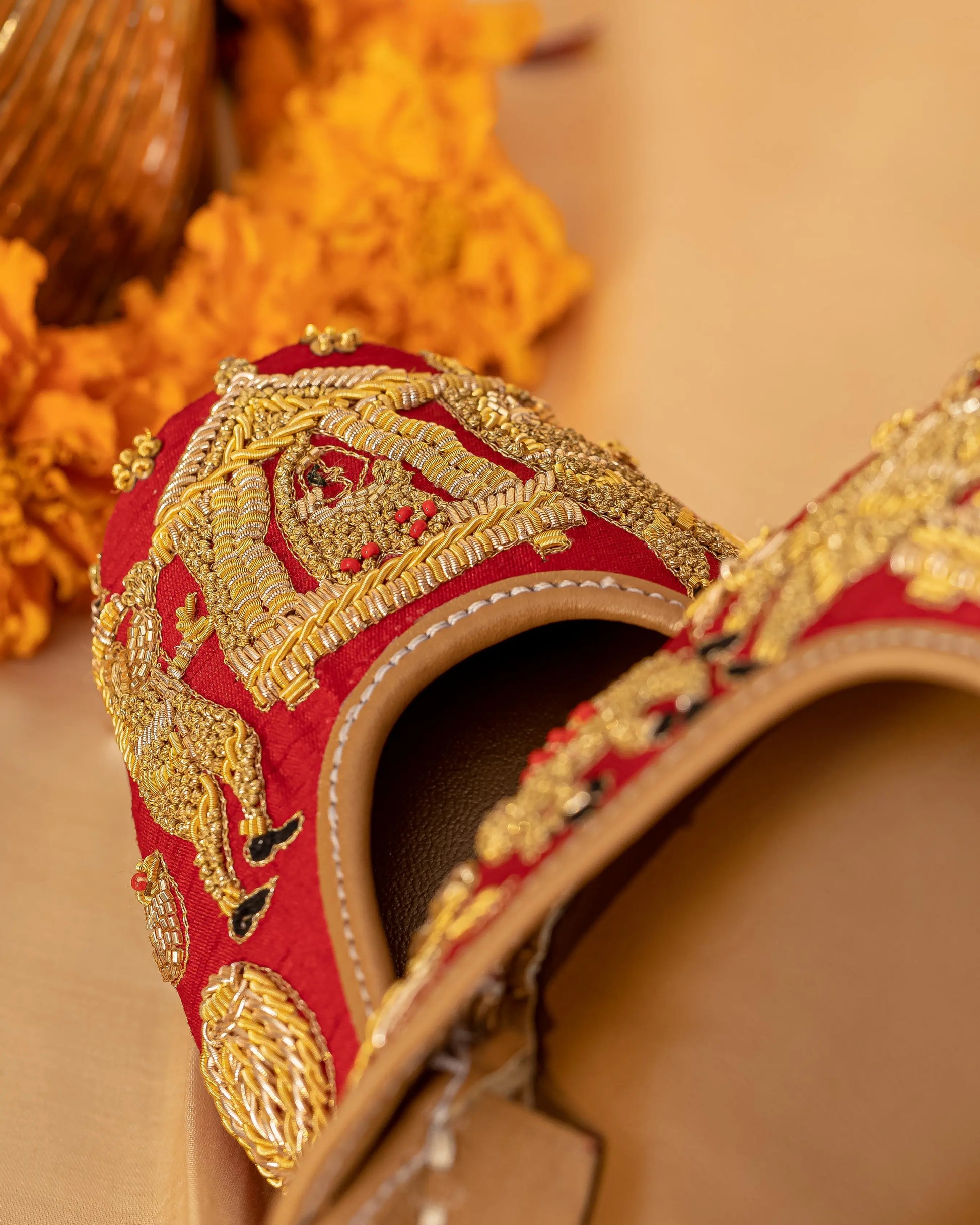 Blushing Bride Handcrafted Jutti My Store