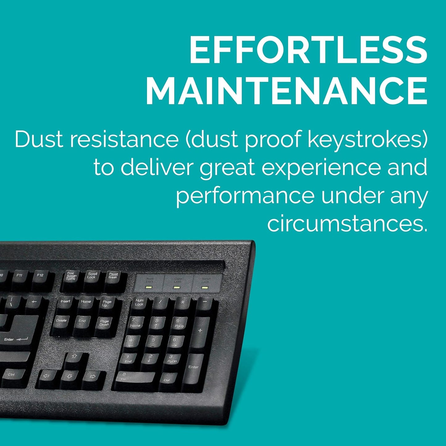 Tvs Gold Prime  Wired Keyboard Black