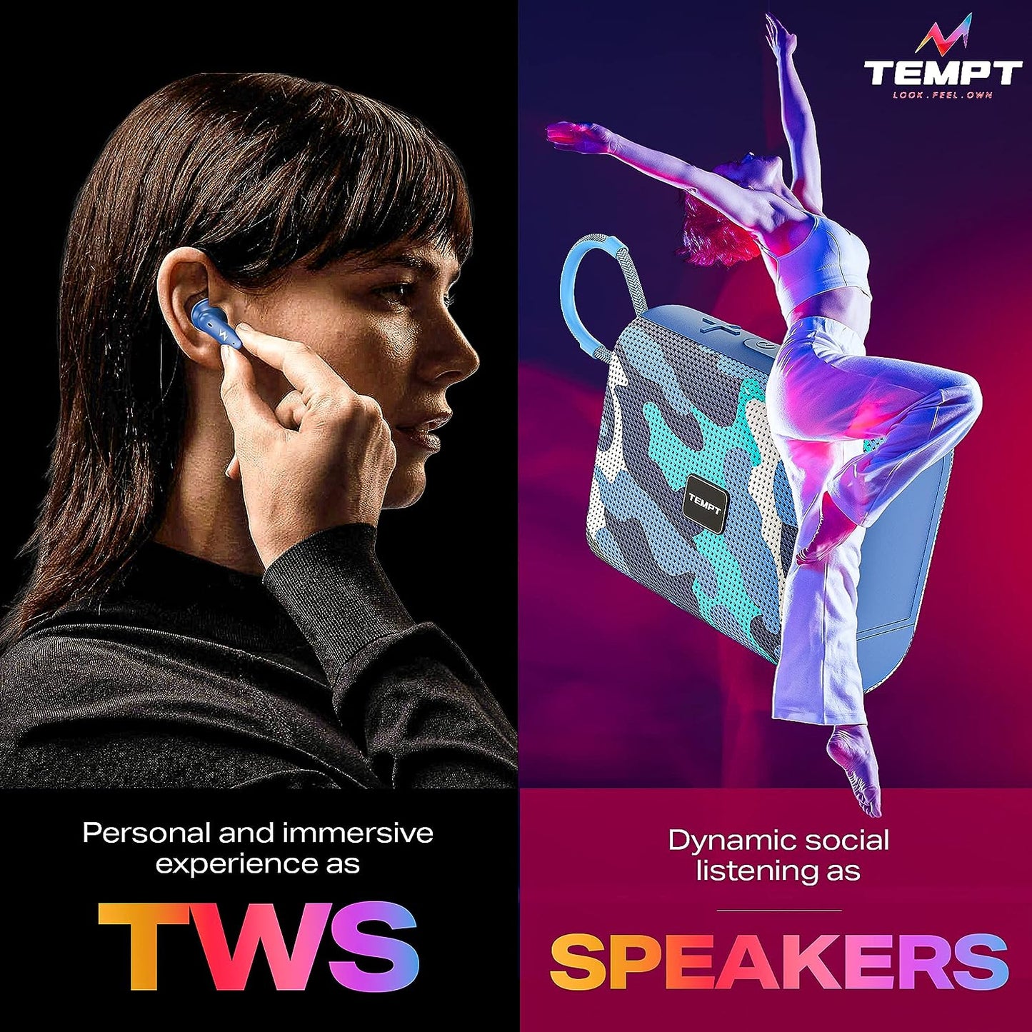 Tempt Bluetooth Speaker Juggler