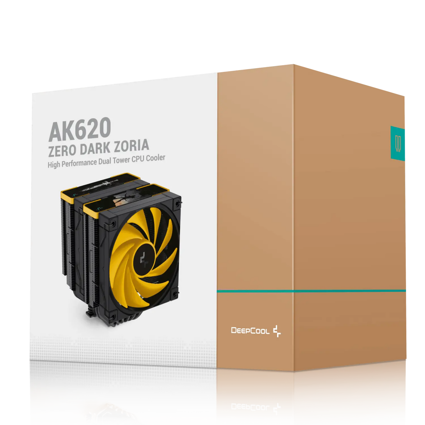 DeepCool AK620 Zero Dark ZORIA Dual Tower 120mm CPU Air Cooler CPU Fan