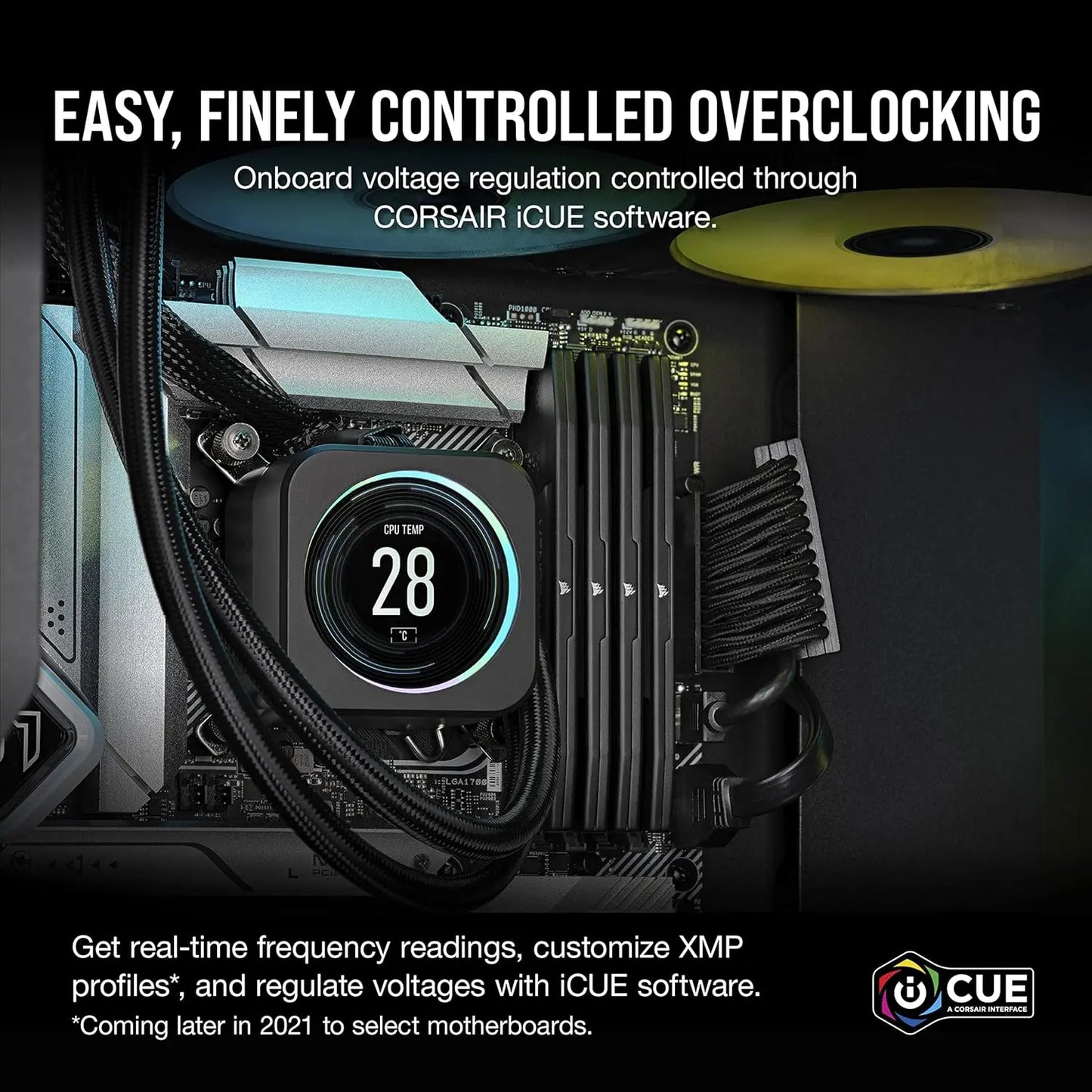 CORSAIR VENGEANCE 32GB (2x16GB) DDR5 DRAM 6000MHz CL36 Desktop Memory