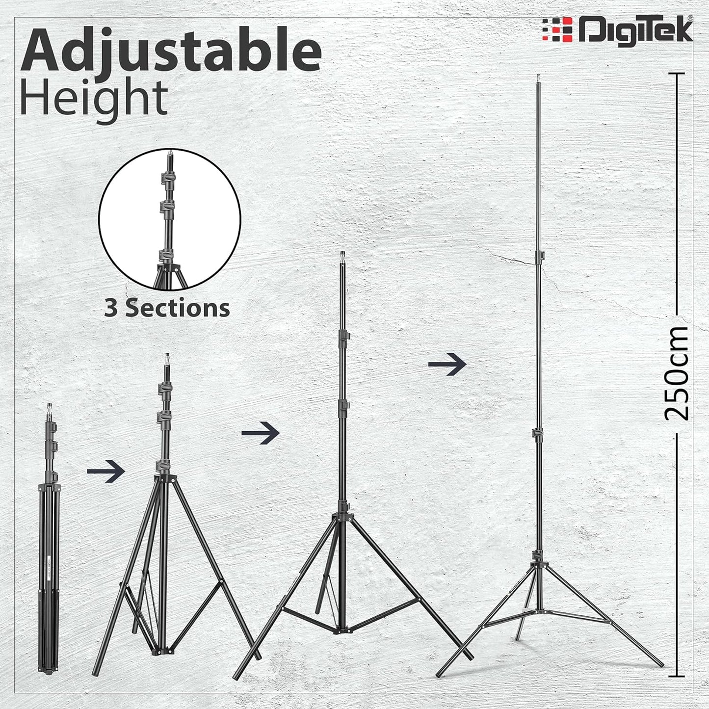 Digitek Light Stand DLS 009 FT