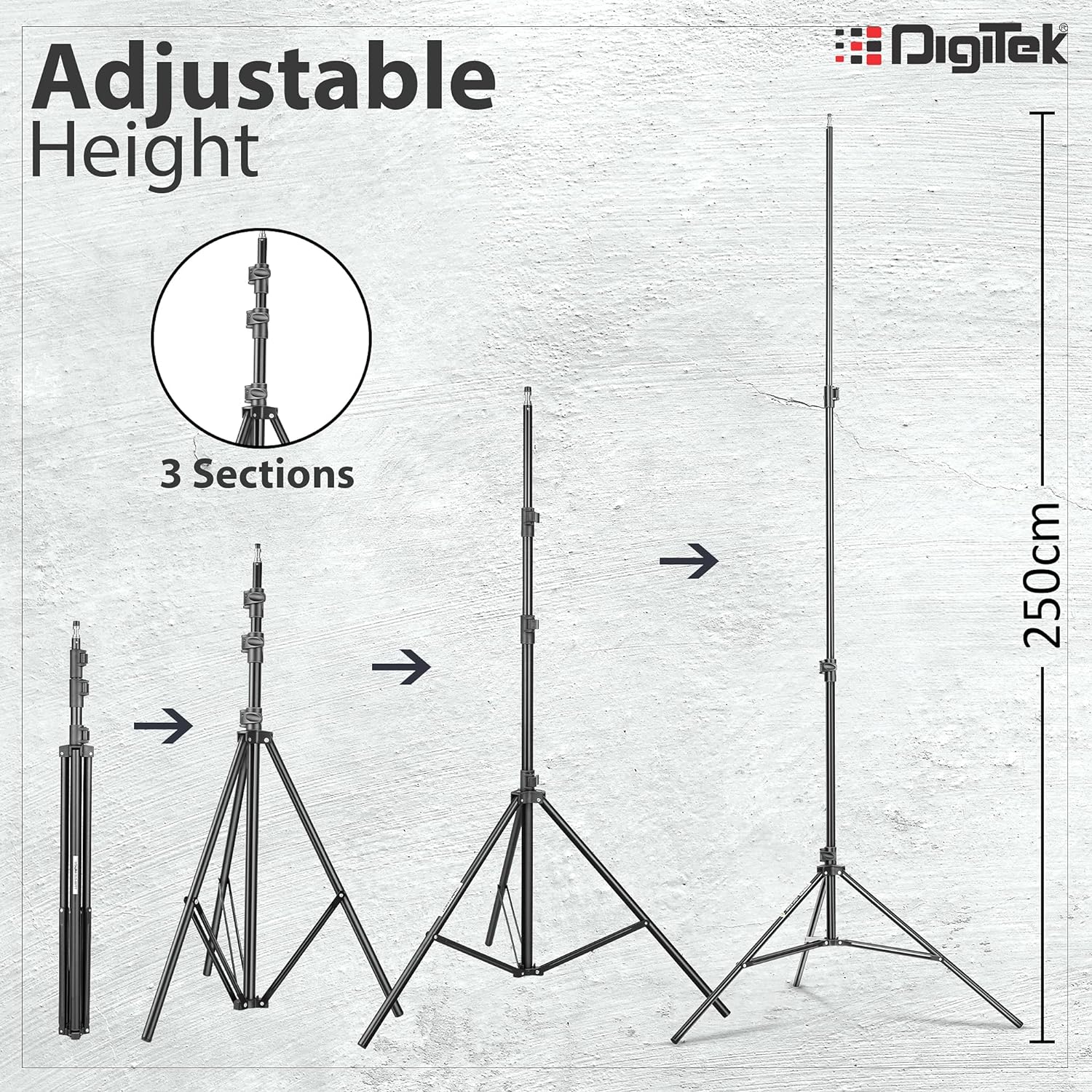 Digitek Light Stand DLS 009 FT