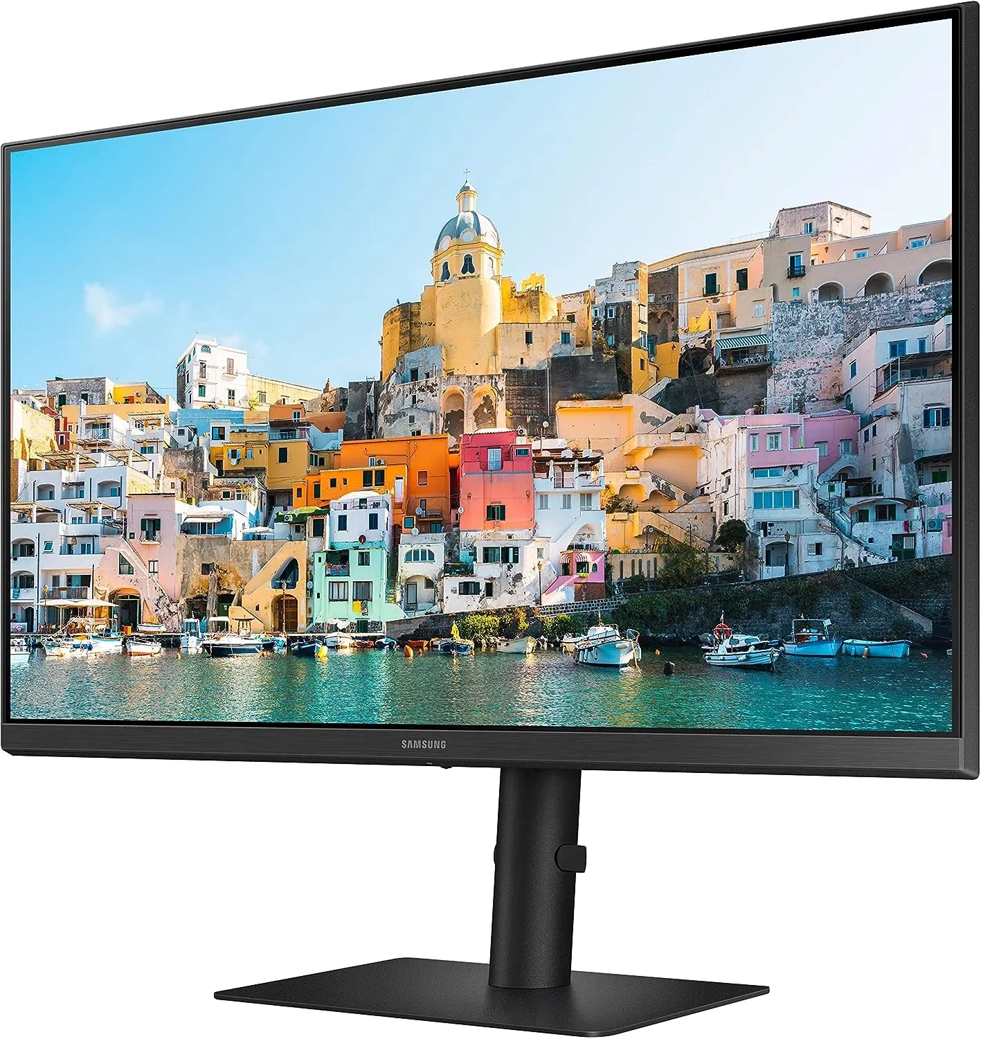 Samsung 24 inch Flat Monitor With USB type-C and Ergonomic Design (S24A400UJW) My Store