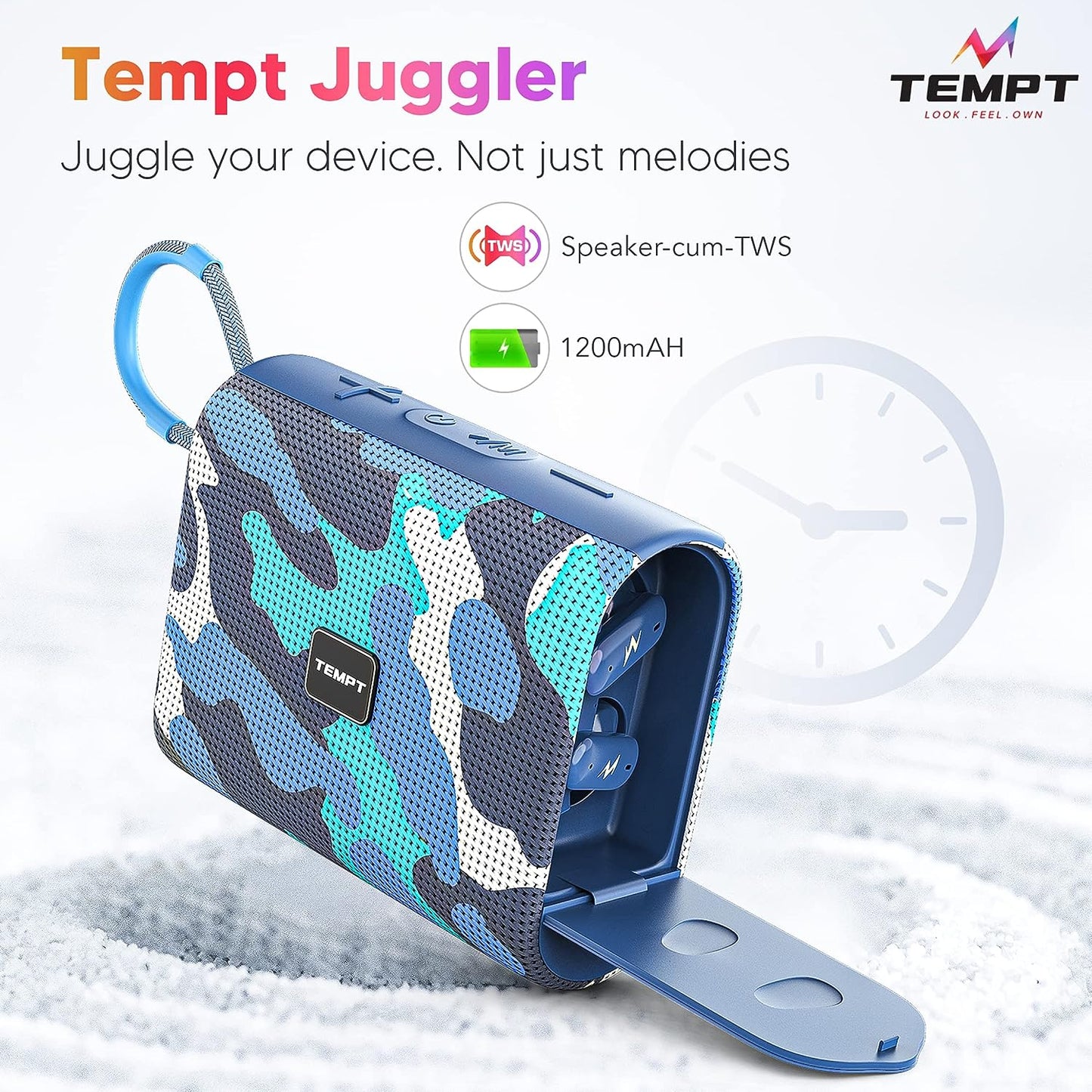 Tempt Bluetooth Speaker Juggler