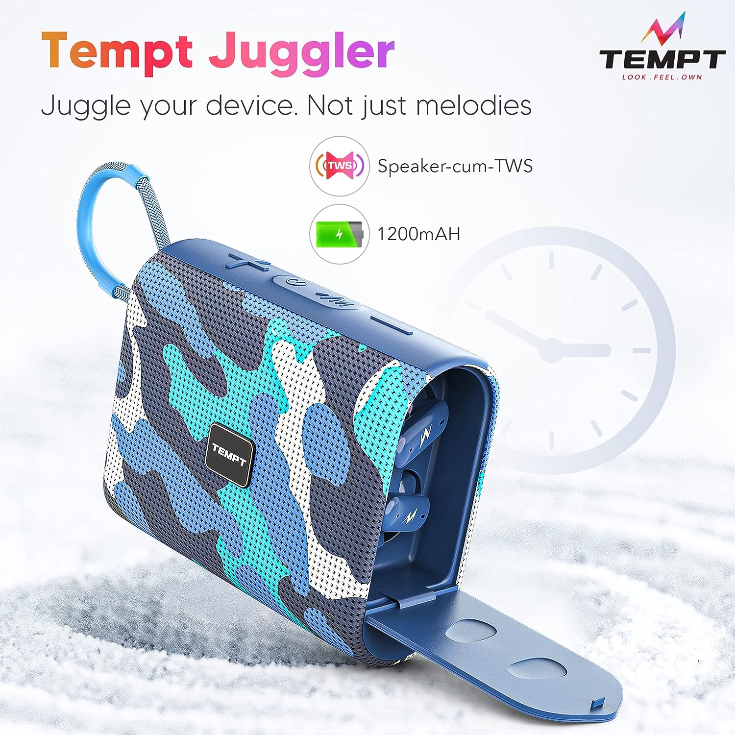 Tempt Bluetooth Speaker Juggler