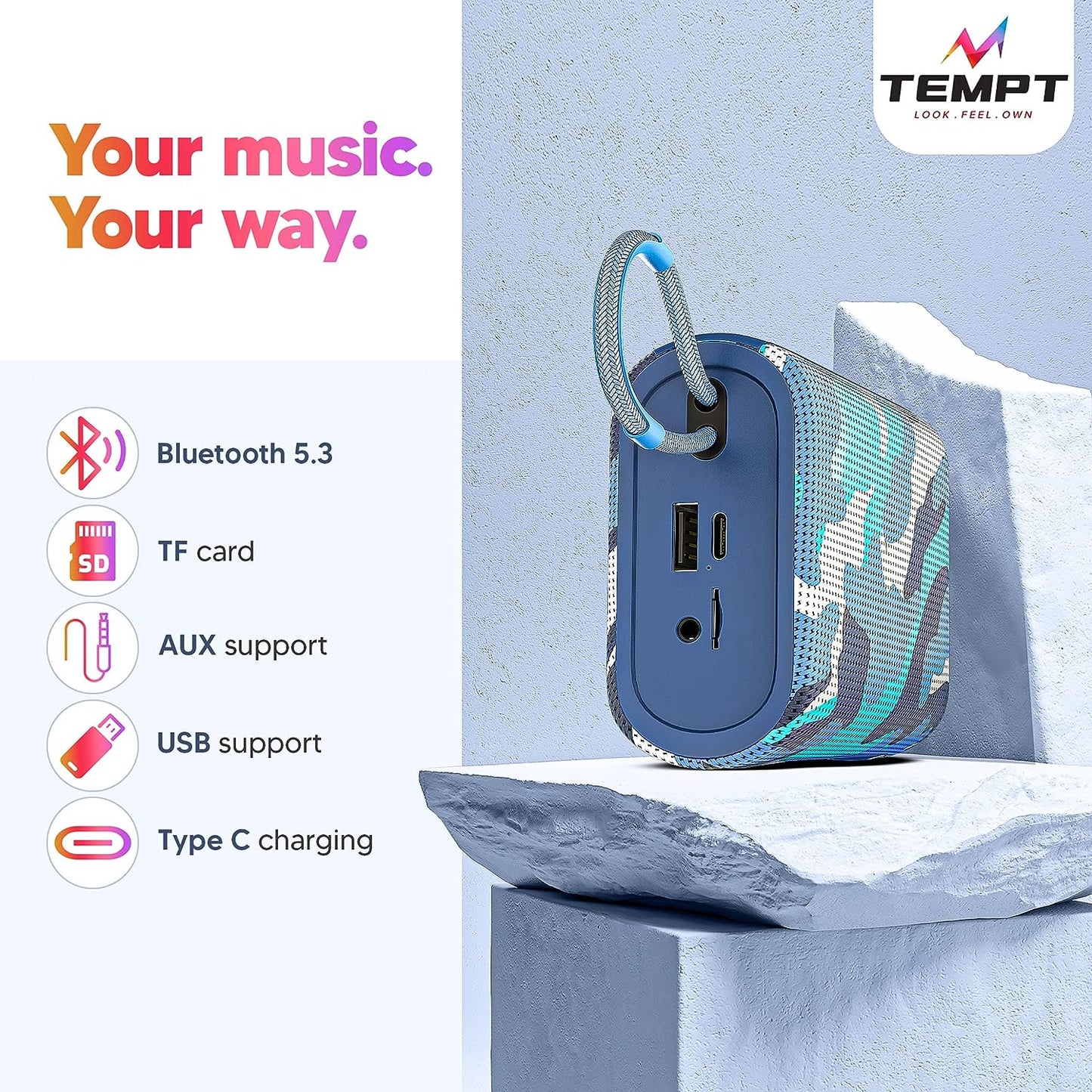 Tempt Bluetooth Speaker Juggler