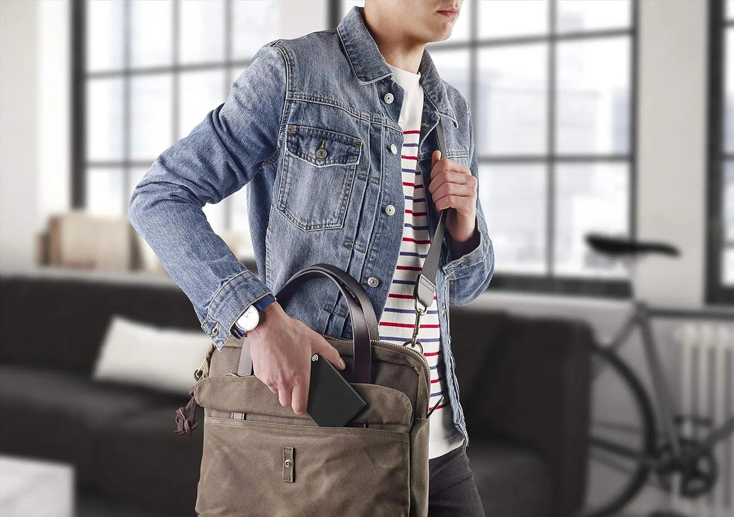 Seagate One Touch 2TB 2.5 Inch External Hard Disk Black