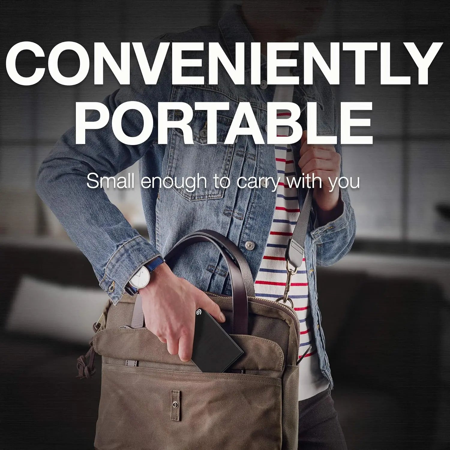 Seagate One Touch 2TB 2.5 Inch External Hard Disk Black