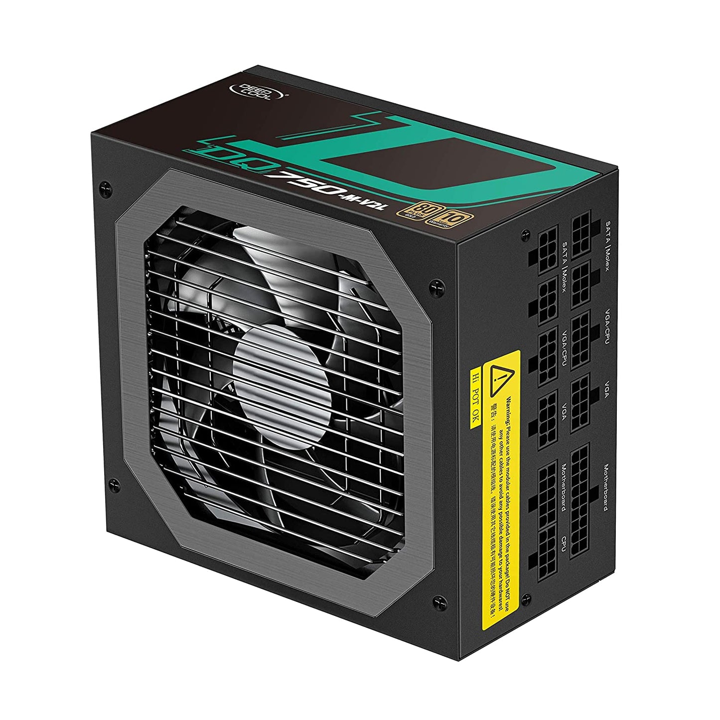 Deepcool DQ750-M V2L 750 Watt 80 Plus Gold Full Modular Power Supply (Black