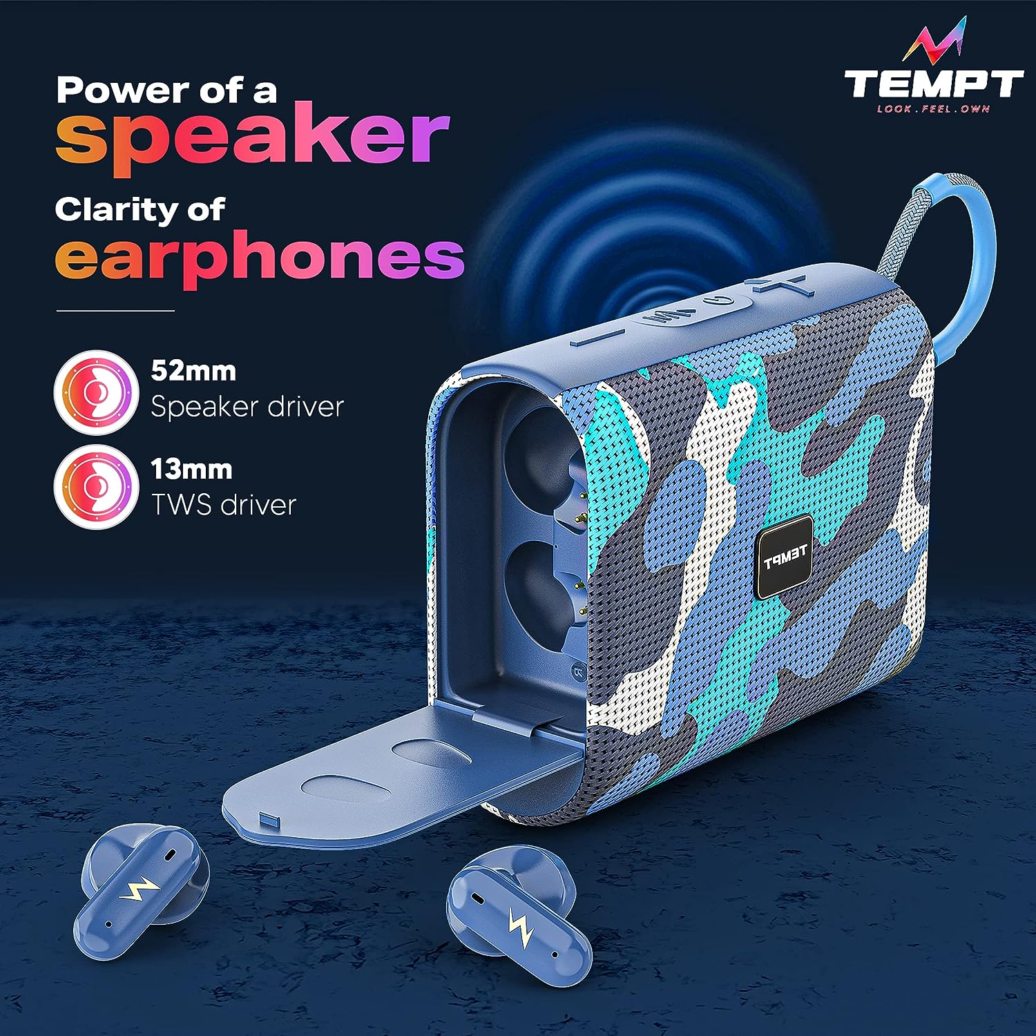 Tempt Bluetooth Speaker Juggler