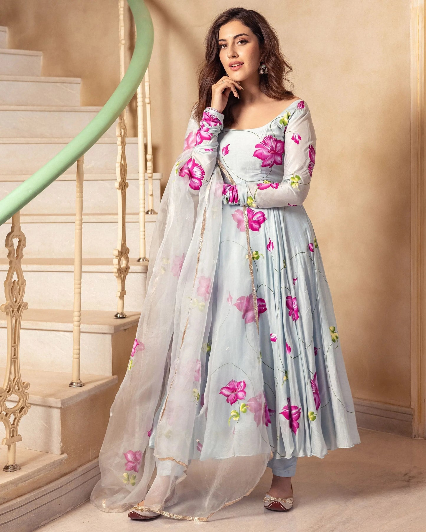 Varari Handpainted Suit Set My Store