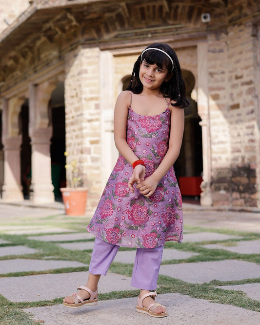 Ula Chanderi Kurta Set My Store