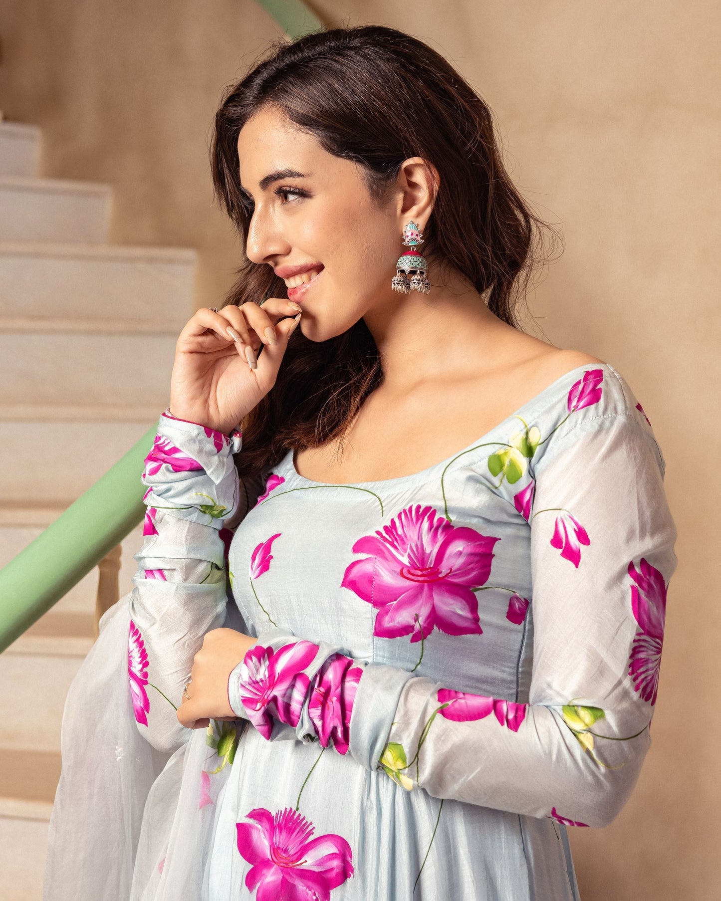 Varari Handpainted Suit Set My Store