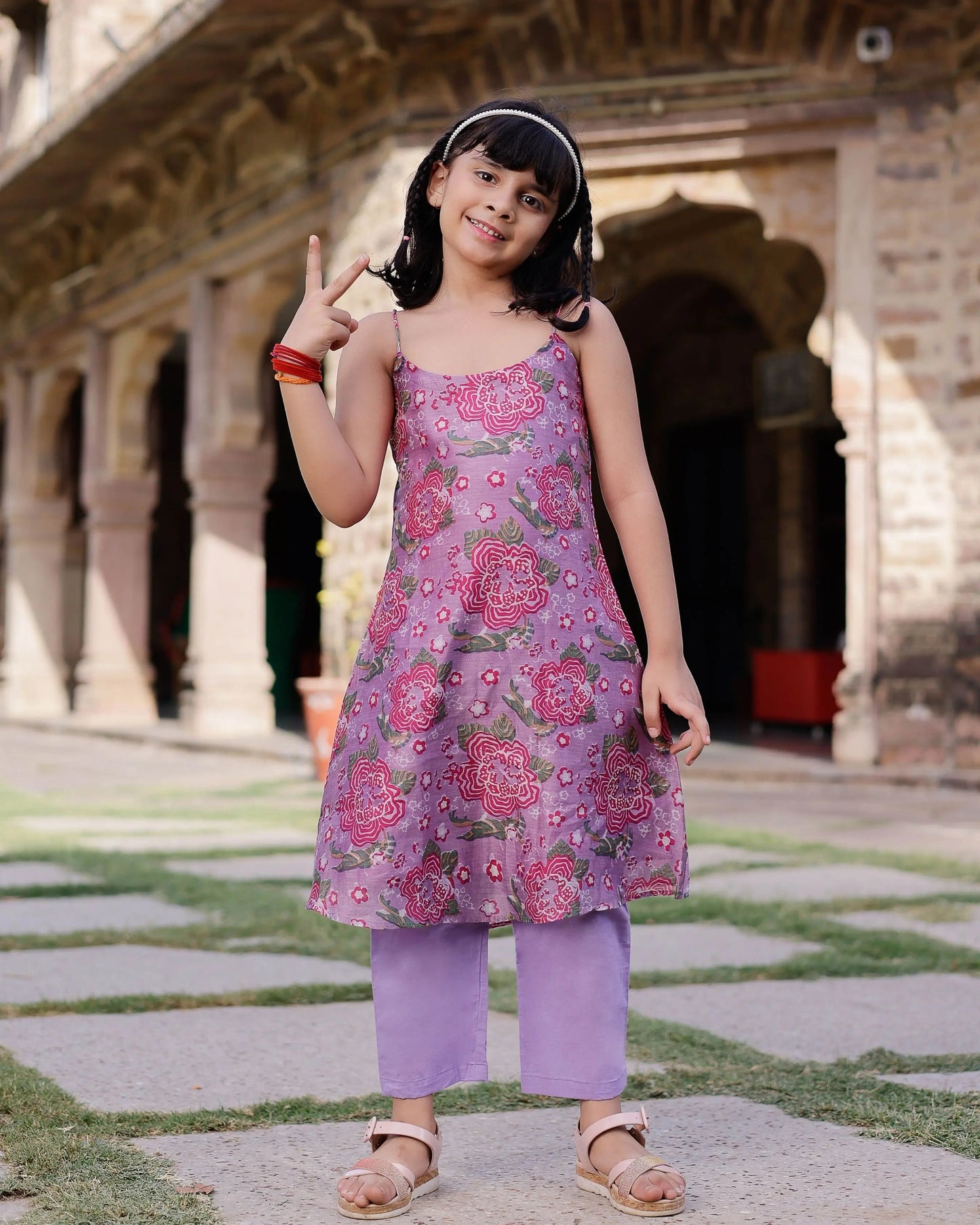 Ula Chanderi Kurta Set My Store