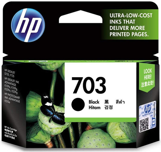 INK CARTRIDGE HP 703 BLACK