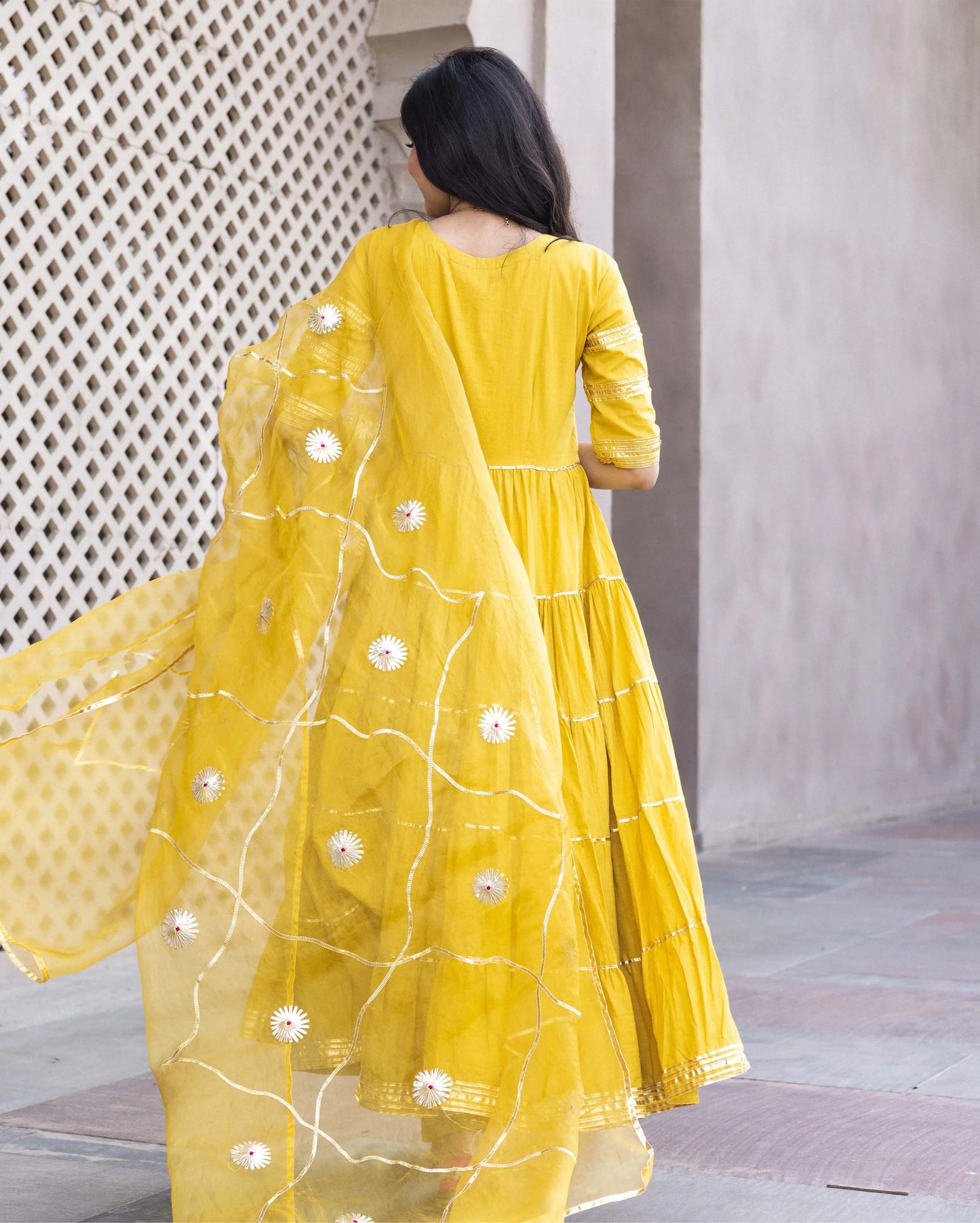 Dahabi Gotapatti Cotton Suit Set My Store