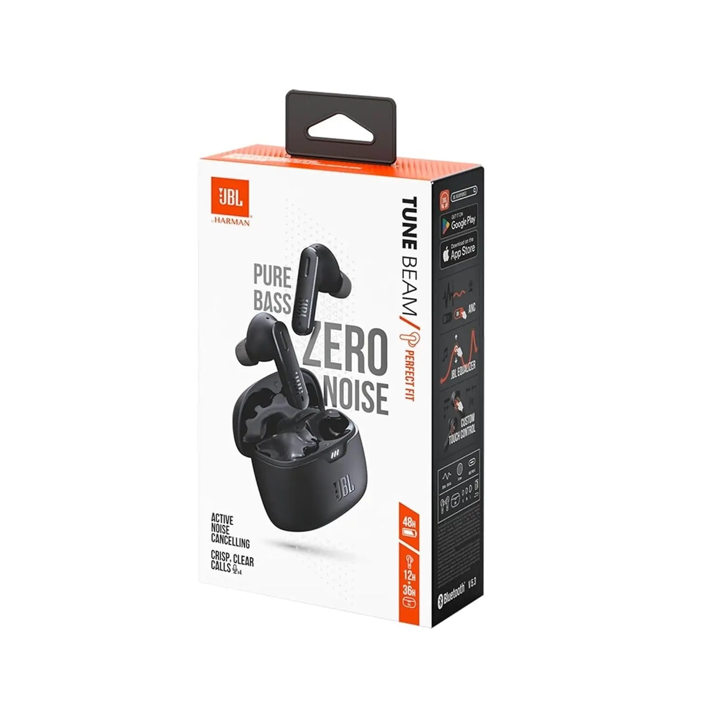 JBL Tune Beam Wireless ANC Bluetooth Headphones (JBSP0522 - JBL TUNE BEAM BLACK) My Store