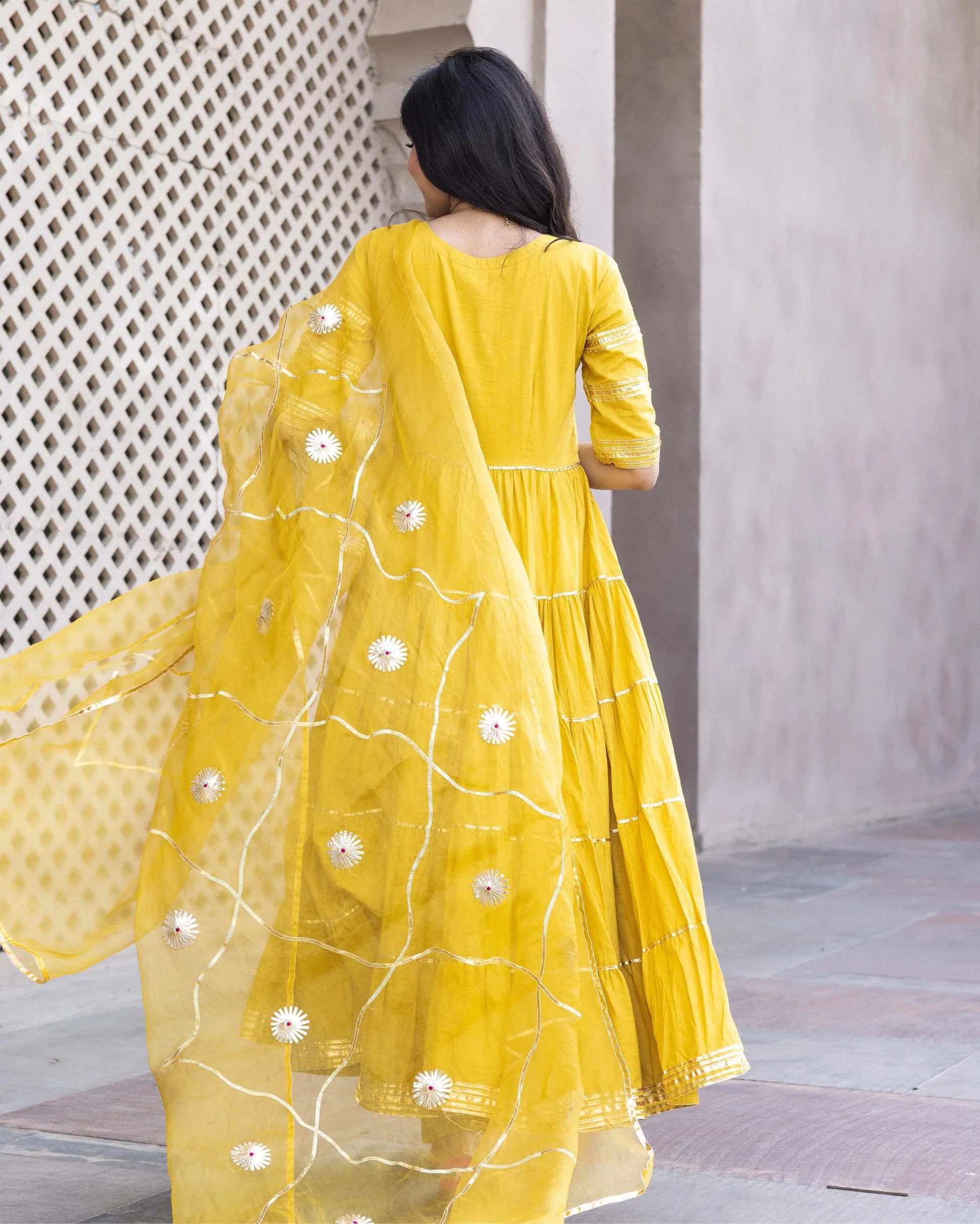 Dahabi Gotapatti Cotton Suit Set My Store