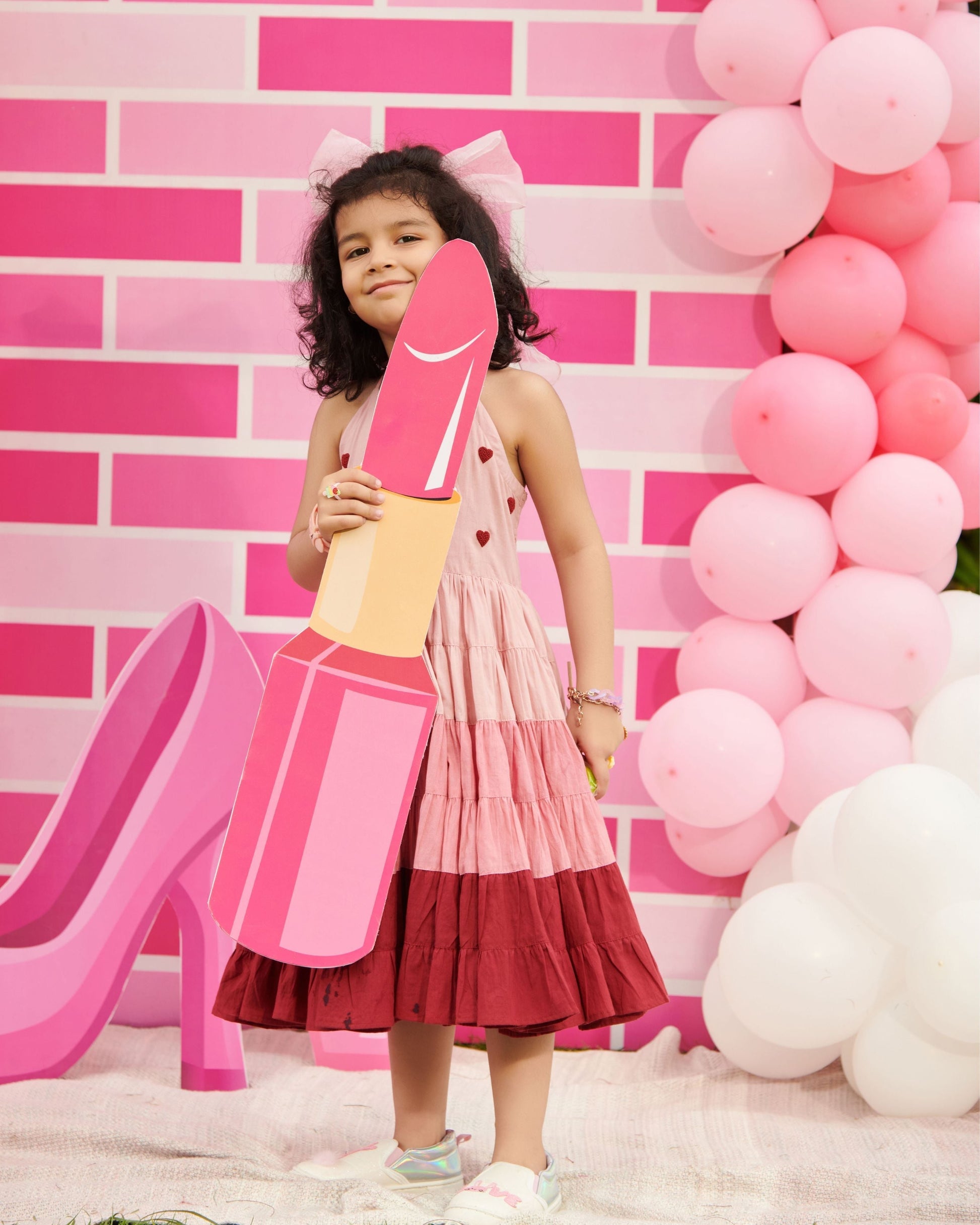 Elina Tier Cotton Dress My Store