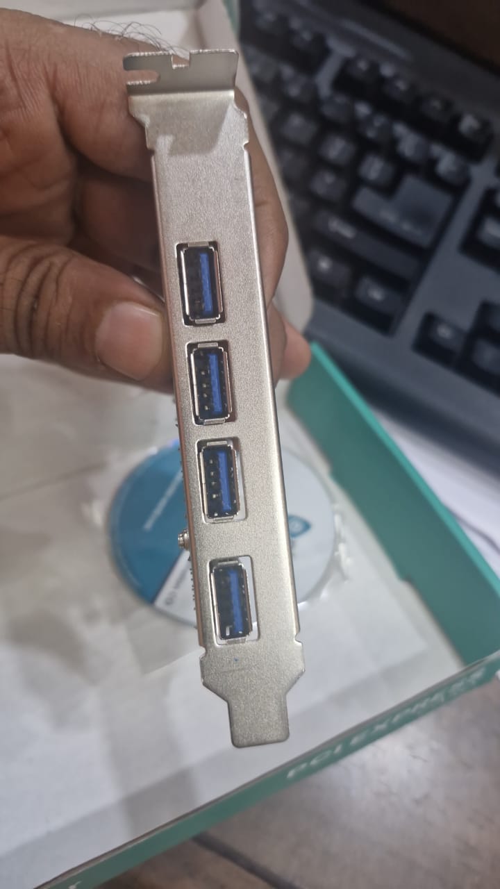 Enter  PCI TO USB 4 PORT USB CARD  E-USB4