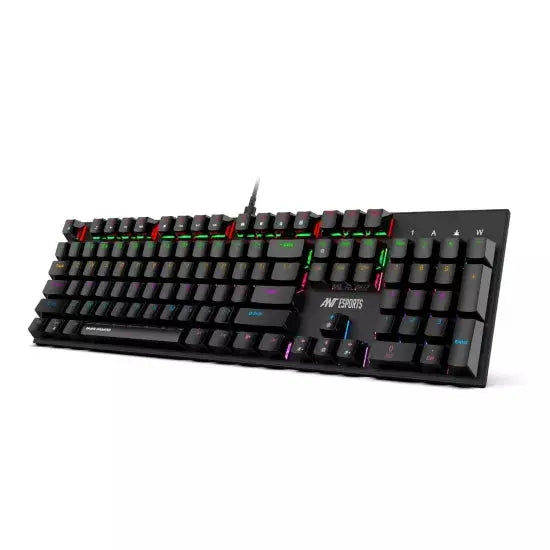 ANT ESPORTS MK3200 V2 MECHANICAL GAMING KEYBOARD MULTICOLOR LED BACKLIT WIRED -BLUE SWITCH