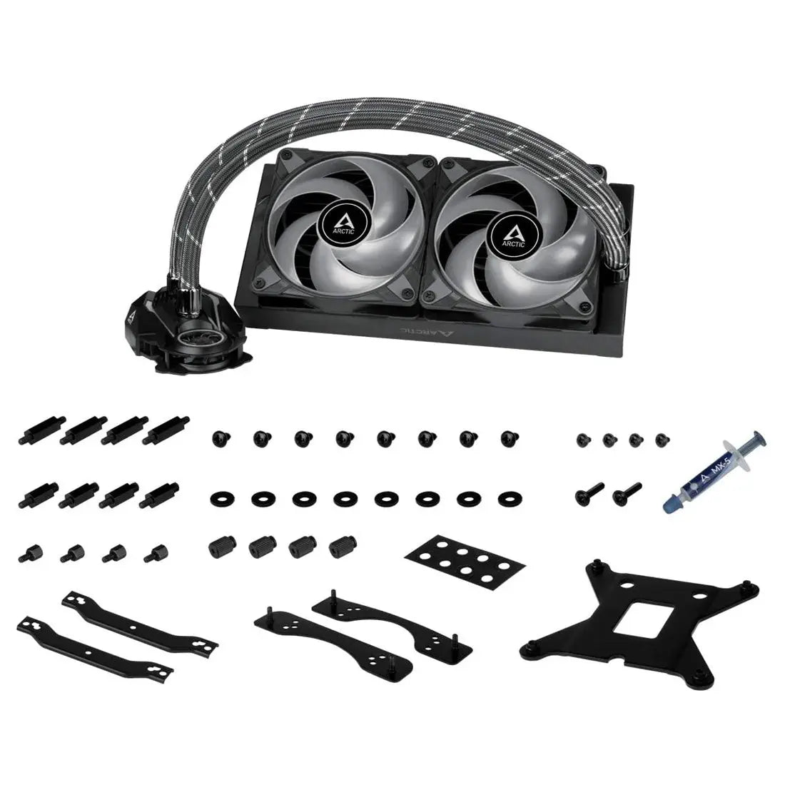 [Repacked] ARCTIC Liquid Freezer II 240 A-RGB 240mm AIO CPU Liquid Cooler with PWM Pump and Fans