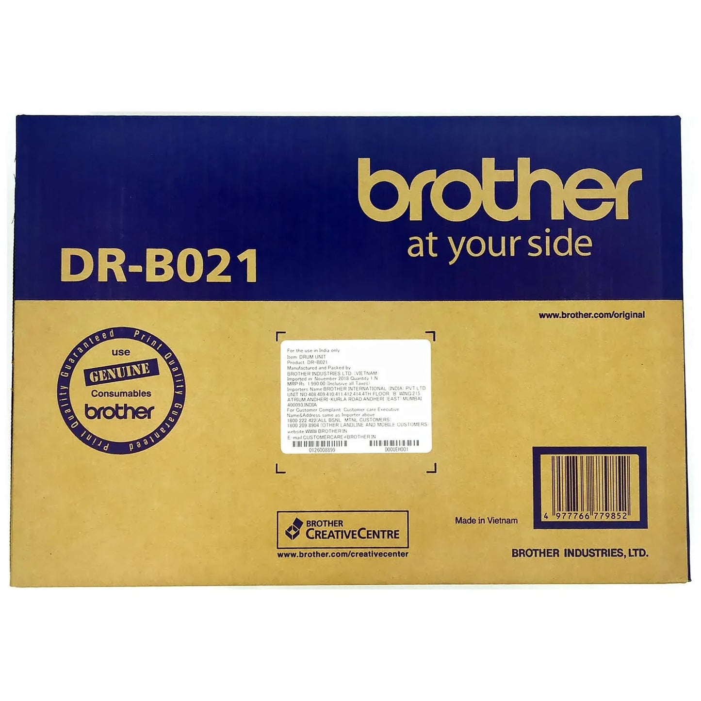 Brother DR B021 Cartridge Drum Unit