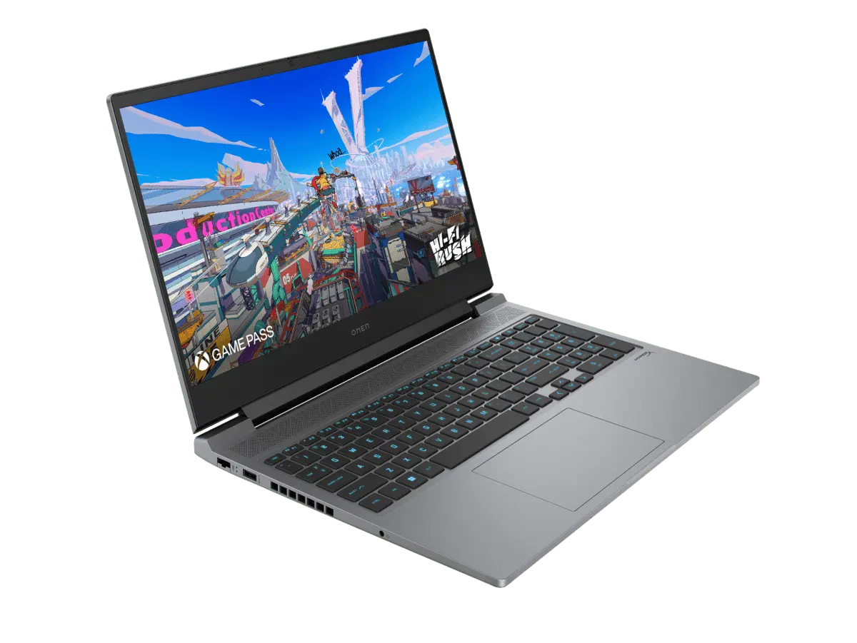 Omen By HP Gaming Laptop 16-ae0002TX 14th Gen Intel Core i7 processor/16GB RAM/1TB SSD/Win11/Microsoft Office Home 2024/ NVIDIA GeForce RTX 4060 8GB Graphic Card/ Screen Inch 16.1/Meteor silver