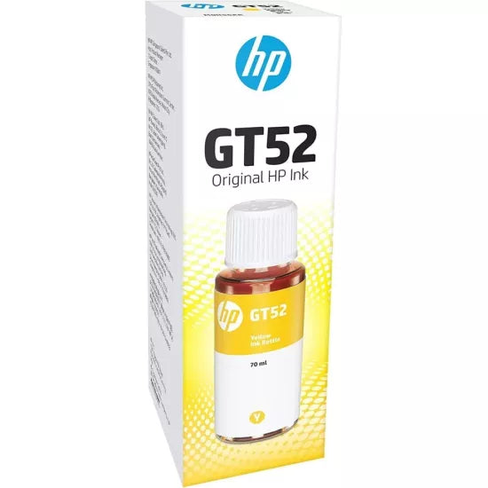 HP GT52 Yellow Genuine inkjet Ink Bottle