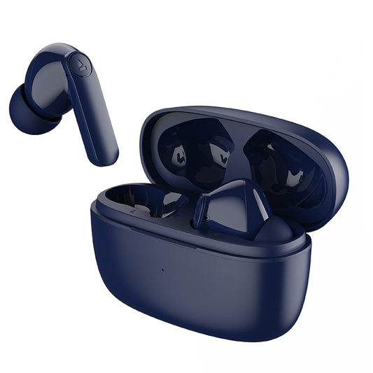 boAt Airdopes 131 PRO with 11mm Drivers,45Hrs Playback,ASAP Charge & Quad Mic ENx Bluetooth Headset  Royal Blue, In the Ear