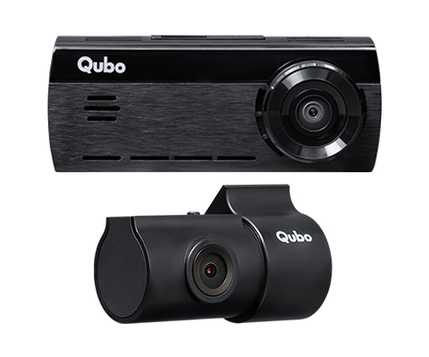 Qubo Smart Dashcam Pro 4K & Rear Cam