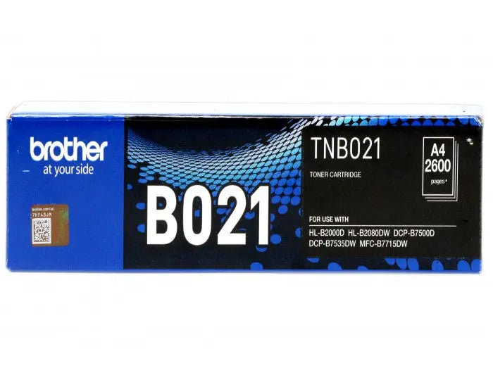 Brother Genuine Toner Cartridge TN B021