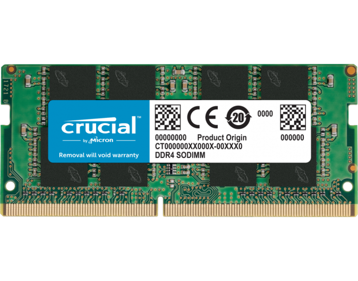 Crucial 16GB DDR4 3200Mhz SO-DIMM Laptop Ram