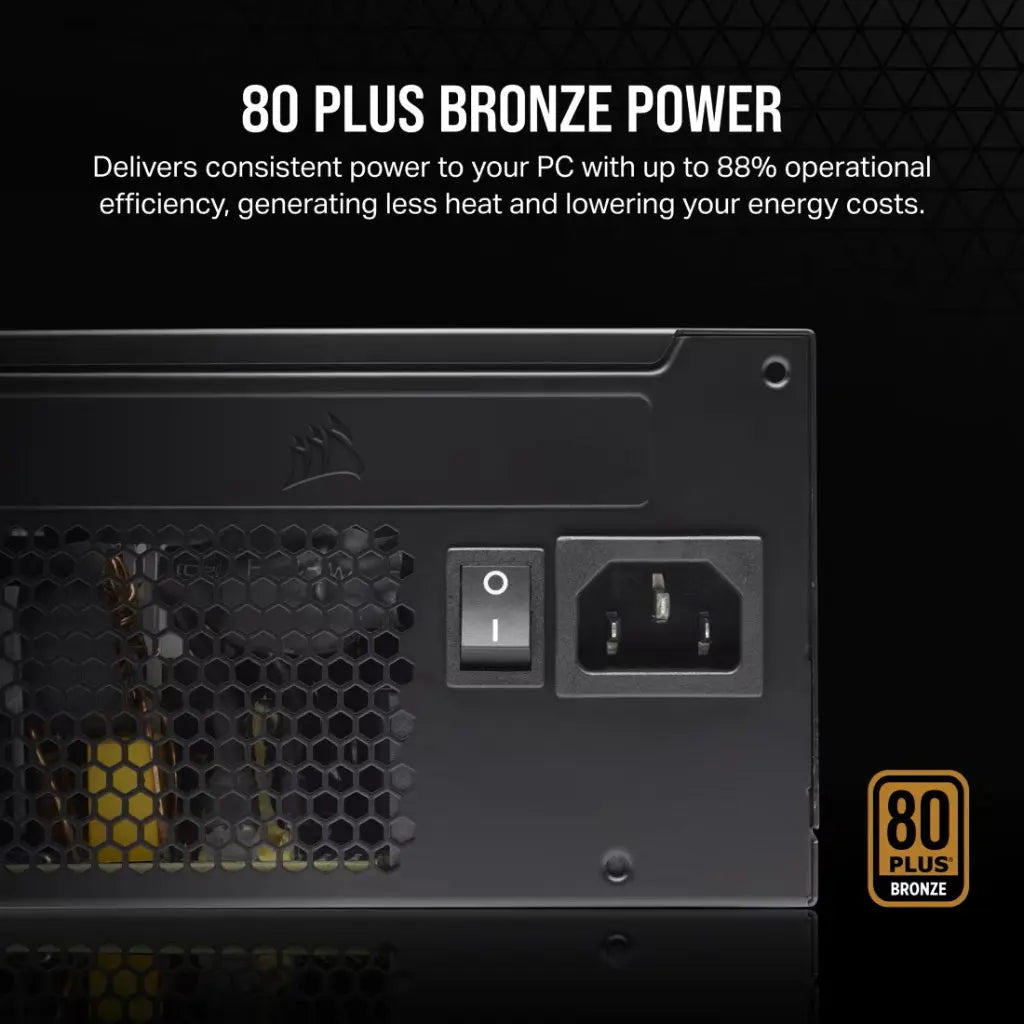 Corsair CX550 550-Watt 80 Plus Bronze ATX Power Supply