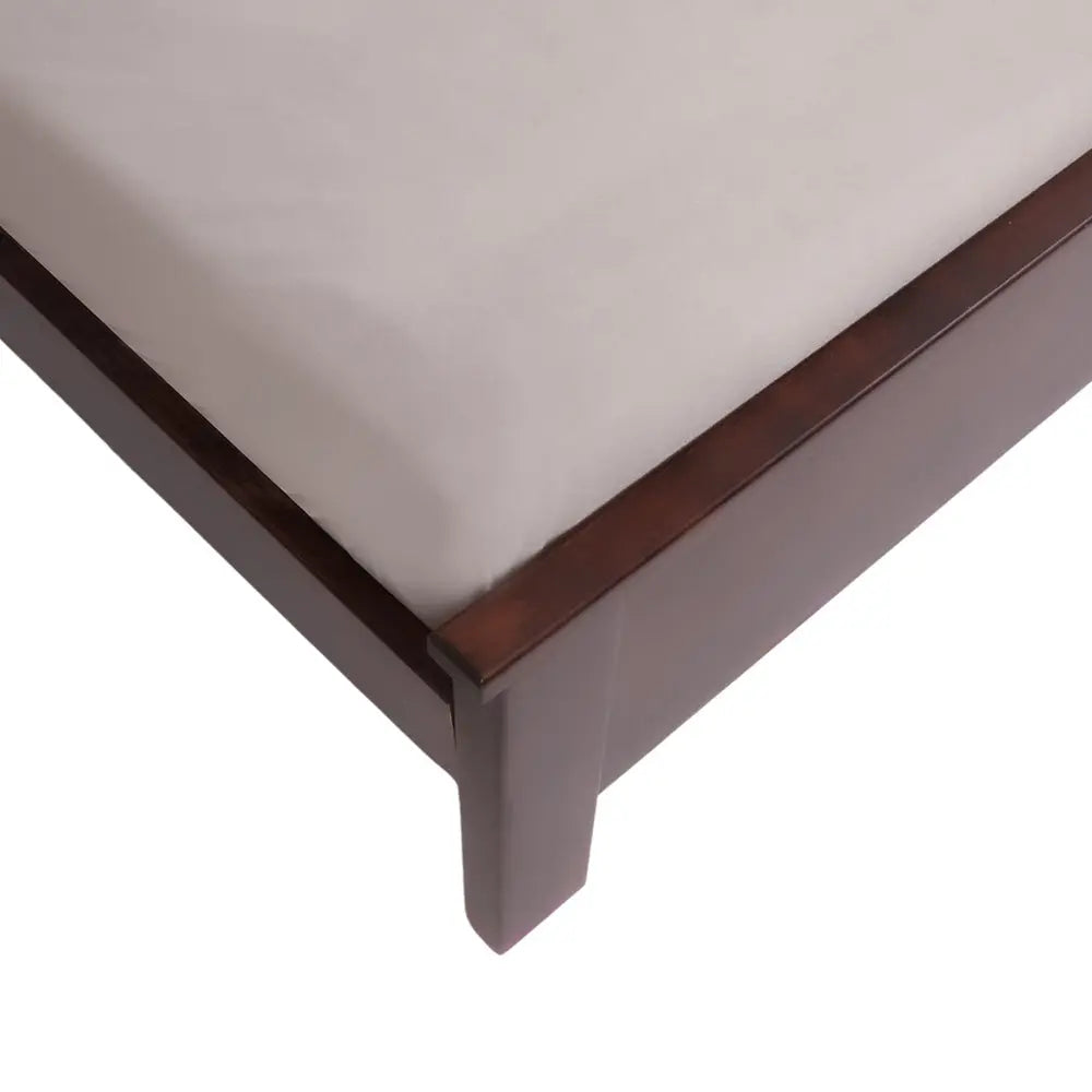 Moderno 101Q Queen Size 5 + 6.25 European teak cot (SK-SKC 101 COT 5+6.25) My Store