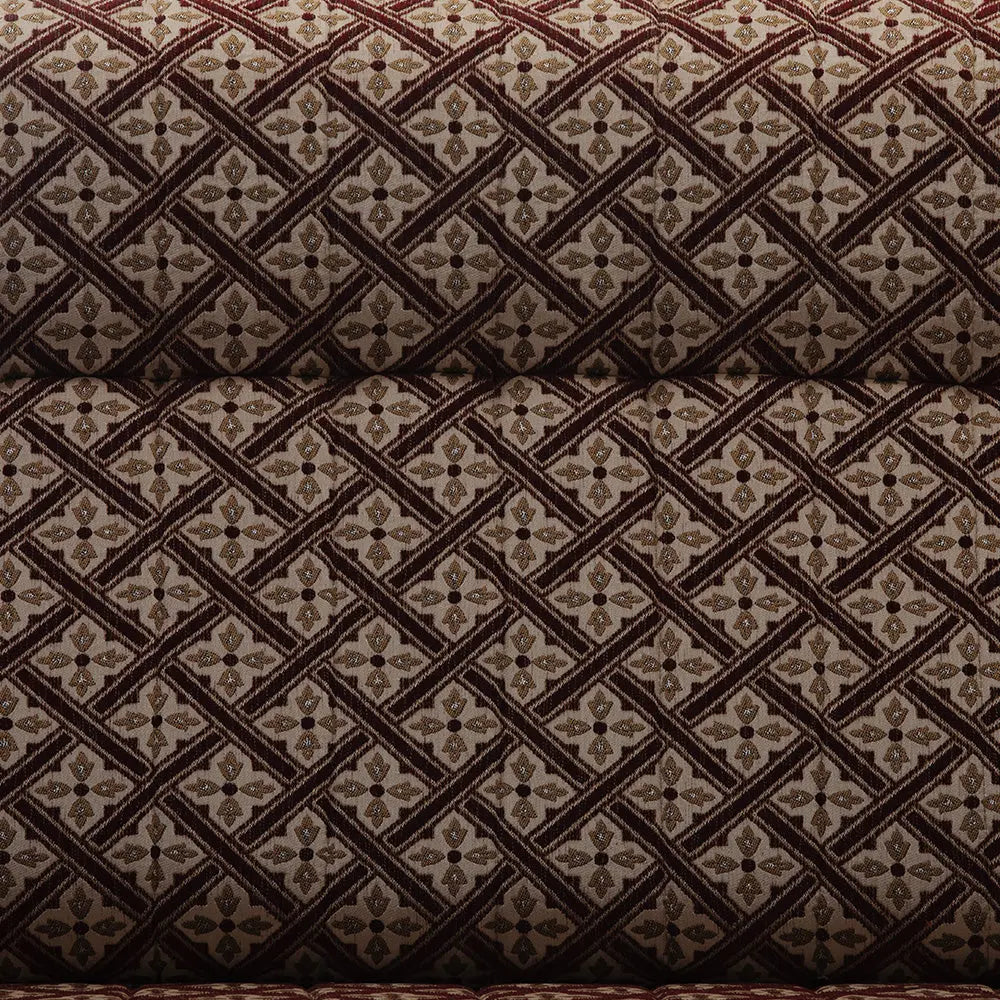 Heritage Suriyan 3 + 1 + 1 Teakwood Sofa (TI-SURIYAN SOFA 3+1+1) My Store