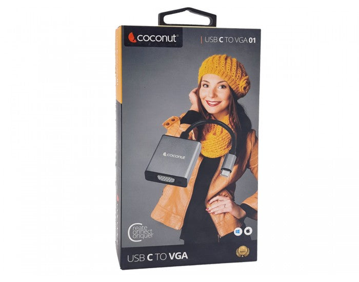 Coconut Type-C TO VGA Converter