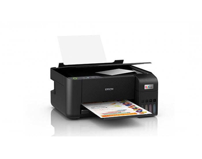 Epson Ink Tank Color Printer A4 L3210 Print Scan Copy 4 Colour
